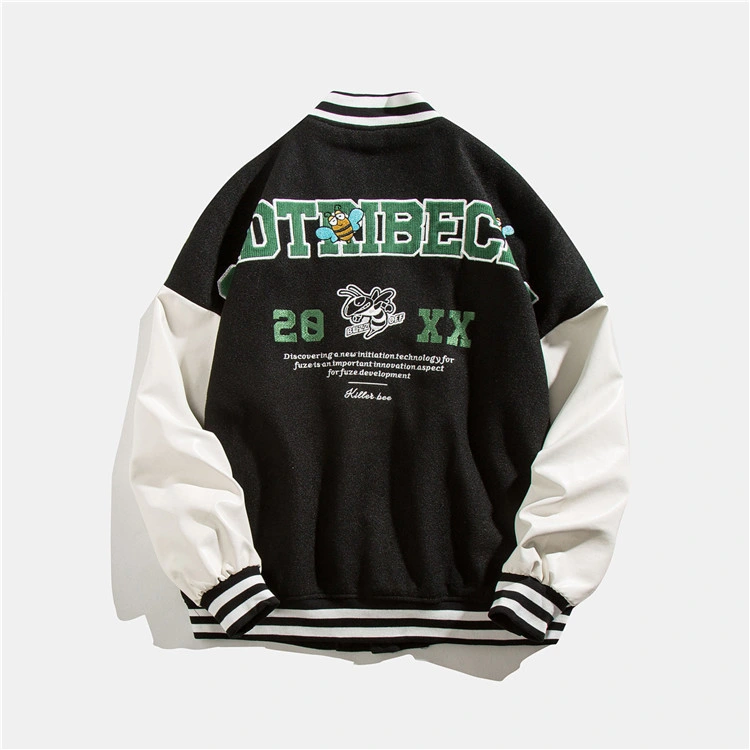 High Quality Print Embroidered Men Baseball Oversized