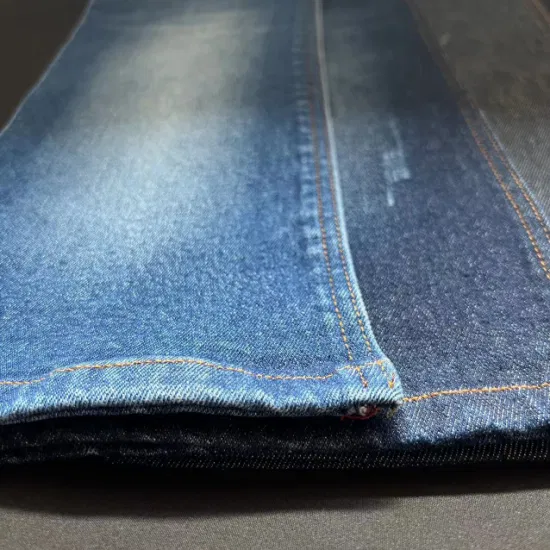 Tissu de denim de spandex de coton de sergé d'usine de la Chine