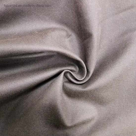 Tissu enduit vintage en coton et daim de couleur PU